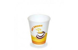 Papierový pohár hnedý pre horúce nápoje (káva alebo čaj)  0,2l (50ks)